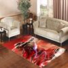 Michael Jordan Basketball Dunk Living room carpet rugs