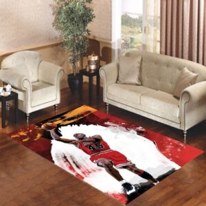 Michael Jordan Living the Dream Living room carpet rugs