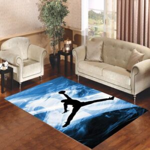 Michael Jordan blue 23 Living room carpet rugs