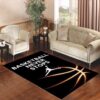 Michael Jordan never stops glow Living room carpet rugs