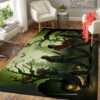 Micheal Myers Area Rug Carpet Abbey Road Horror Area Rug Carpet Halloween Area Rug Carpet