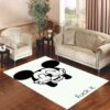Mickey Mouse Says Fuck It Living room carpet rugs