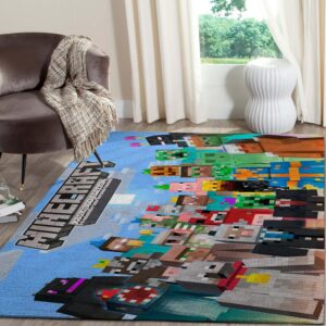 Minecraft Area Rug Carpet