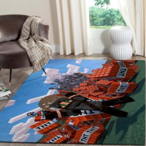 Minecraft Area Rug Carpet