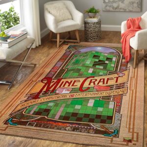 Minecraft Area Rug Carpet