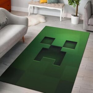 Minecraft Area Rug Carpet - Gaming Home Decor