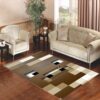 Minecraft Game Wood Face Living room carpet rugs