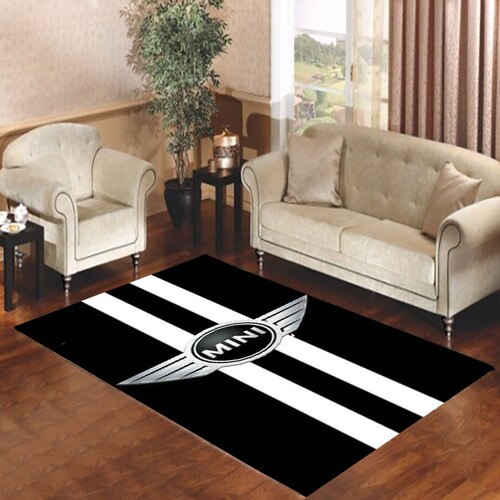 Mini Cooper Car Logo Living room carpet rugs