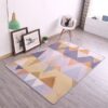 Modern Geometric Anti Slip Rug