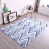 Modern Geometric Anti Slip Rug