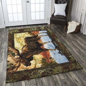 Moose Rug Carpet
