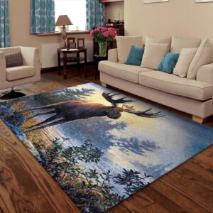 Moose Rug Carpet