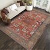 Morocco Style Geometric Colorful Rug