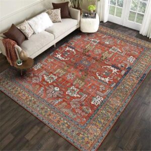 Morocco Style Geometric Colorful Rug