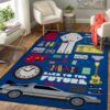 Movie Art Back to the Future Rug Carpet