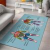 Muscle Chart Area Rug Carpet