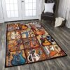 Music Art Guitar Area Rug Carpet / Music Home Decor