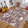 Musical Pattern Rug Carpet