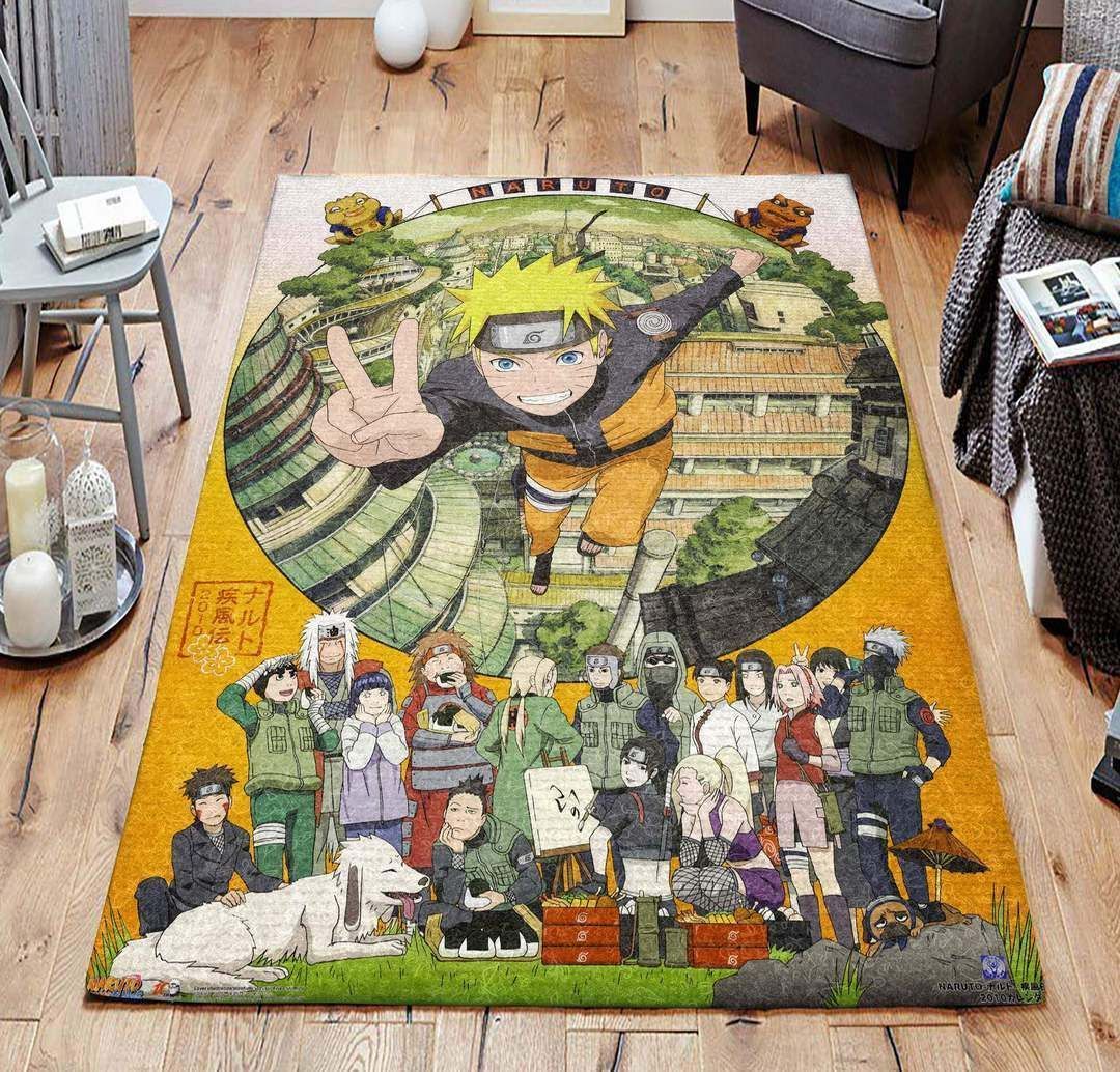 Naruto Floor Area Rug