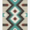 Native American Anza Turquoise Rug