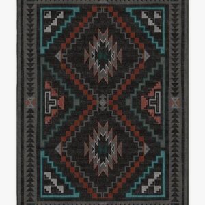 Native American Dakotah Charcoal Rug