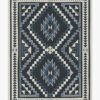 Native American Dakotah Ivory Blue Carpet