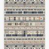 Native American Effia Blue Rug