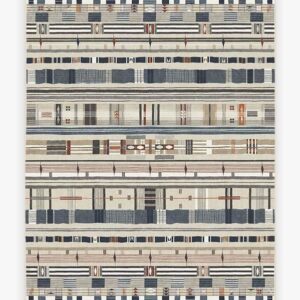 Native American Effia Blue Rug