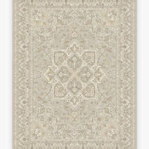 Native American Hendesi Heriz Cream Carpet
