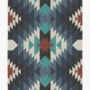 Native American Mariposa Blue Rug