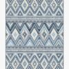 Native American Pueblo Blue Rug