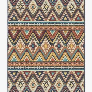 Native American Pueblo Multicolor Rug