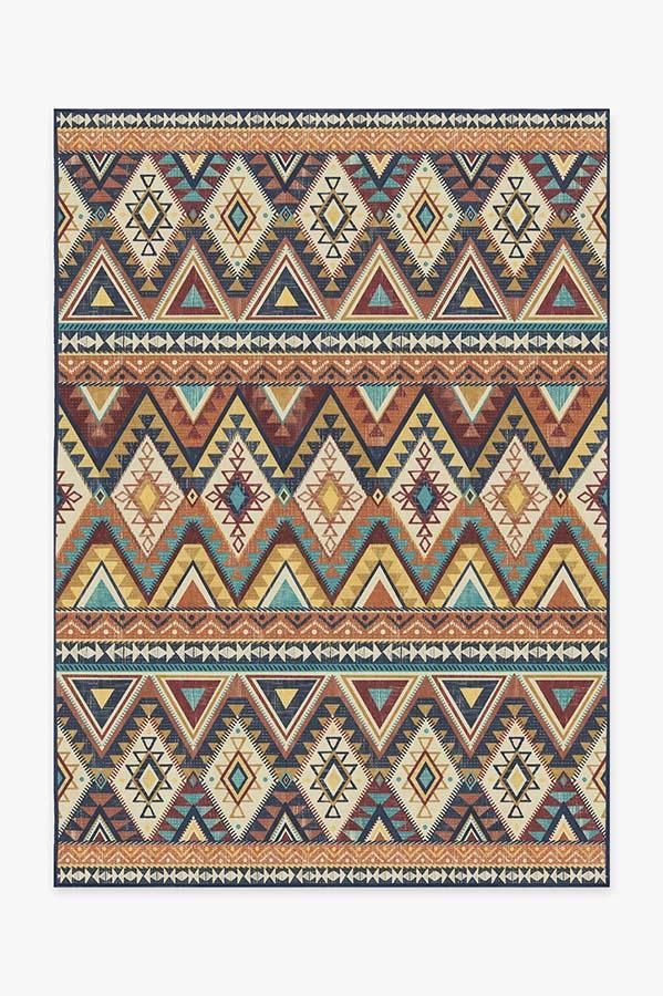 Native American Pueblo Multicolor Rug