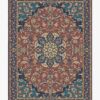 Native American Sima Burgundy Rug