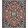 Native American Sima Burgundy Rug