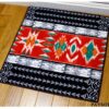 Native Indian Style Stripe Carpet  Retro Rug Carpet Weave