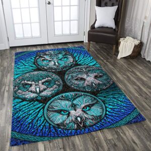 Owl Celtic Rug Carpet