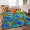 Peacock Feather Rug Carpet