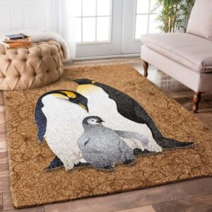 Penguin Family Rug Carpet
