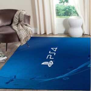 PlayStation Area Rug / Gaming Floor Rug Carpet