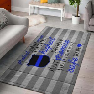 Protect and serve to the highest degree Area Rug Carpet Carpet KTSR