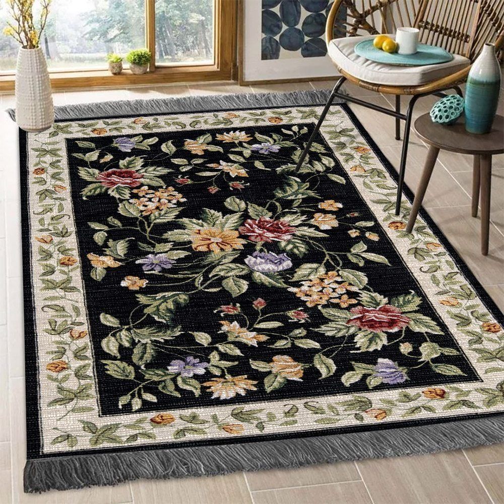 Provencal Rug Carpet Floor Overlay
