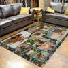 Puggle Cute Area Rug Carpet