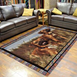 Puggle Friend Area Rug Carpet