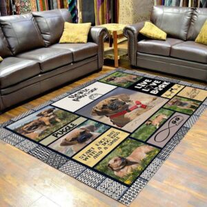 Puggle Pawsome Area Rug Carpet