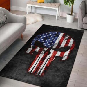 Punisher Area Rug Carpet - Movie Home Decor