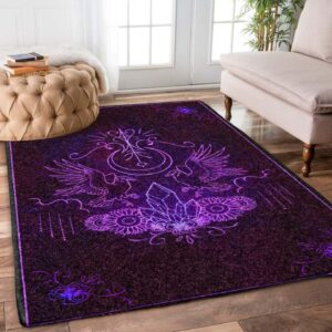 Raven Witch Sigil Rug Carpet