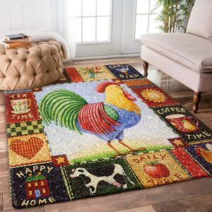 Rooster Rug Carpet