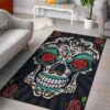"SOL" Premium Skull Area Rug Carpet