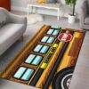 School Bus Area Rug Carpet